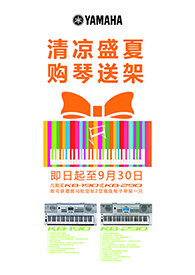 清凉盛夏，购琴送架 